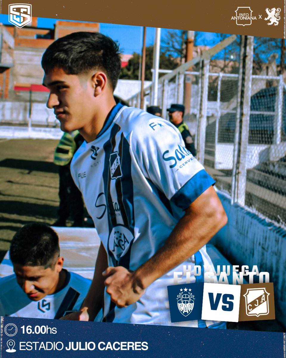 HOY JUEGAN LOS PIBES 💙 🤍 🤎 

𝗧𝗼𝗿𝗻𝗲𝗼 𝗔𝗻𝘂𝗮𝗹 𝗔𝗽. '𝟮𝟱 - Cuartos de Final 

🆚 Pellegrini 
📆 Domingo 29 de Junio 
📍 Estadio Julio Cáceres 
⌚ 16:00hs