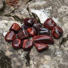 Red Tigers Eye has long been a stone of protection and healing. In ancient Rome, it was used by soldiers heading to battle in an effort to keep fear at bay and luck and fortune close to hand. In ancient Egypt, it was believed to brim with the light and power of the Sun God Ra.