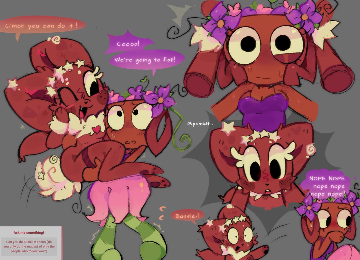 Day 28 , ignore the yaoi before this💔💔 
-Andd I take reqs from anyone but I just can’t get to all of them I try my best ok..

#dandysworld #dandysworldcocoa #dandysworldbassie