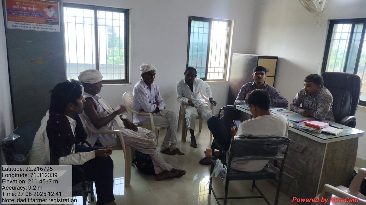 રાજકોટ જિલ્લાના વીંછિયા તાલુકાના ગામો માં ગ્રામસેવક દ્વારા કેમ્પ કરી ને ફાર્મર રજીસ્ટ્રેશન ની કામગીરી કરવામાં આવી.... 
<a href="/Guj_Gramsevak/">Gujarat Rajy GramSevak Mahamandal ABD</a> <a href="/Gramsevak1972/">Rajkotdisgsmandal</a> <a href="/DDORAJKOT1/">District Panchayat Rajkot</a> <a href="/DaoRajkot/">DAO Rajkot</a> <a href="/RaghavjiPatel/">Raghavji Patel</a>  <a href="/CollectorRjt/">Collector Rajkot</a> <a href="/DDORAJKOT1/">District Panchayat Rajkot</a> <a href="/TVinchhiya/">TDO Vinchhiya</a>