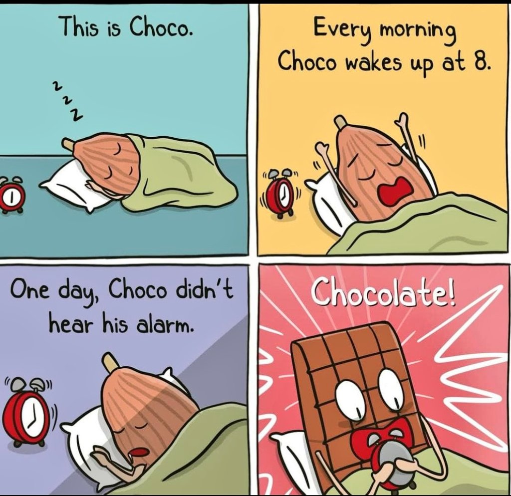 RiseAndGlow22's tweet photo. #GoodMorning Chocos☀️🍫
Be like Choco—wake up with purpose, even if you snooze a little too long! 😴⏰
Let today be sweet, strong, and full of energy
It’s Sunday, your time to relax, recharge, & chocolate your way through the day! 🍫🌞😋💪
#GoodMorningX #sundayvibes #ChocoPower https://t.co/cIBl3vUWtl