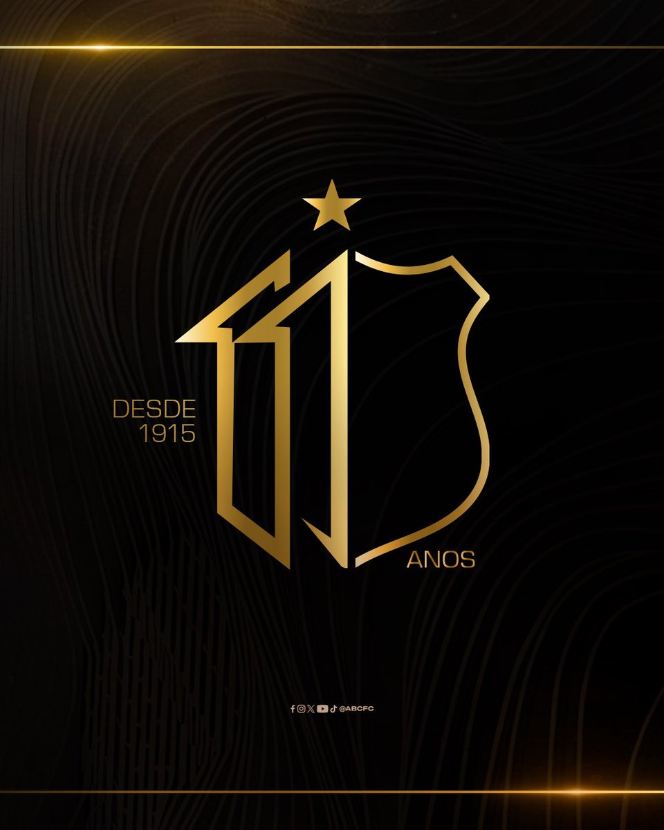 ABCFC's tweet photo. 110 anos do Maior Campeão do Mundo ⚫️⚪️

#ABC110Anos https://t.co/8lWhgNHdjU