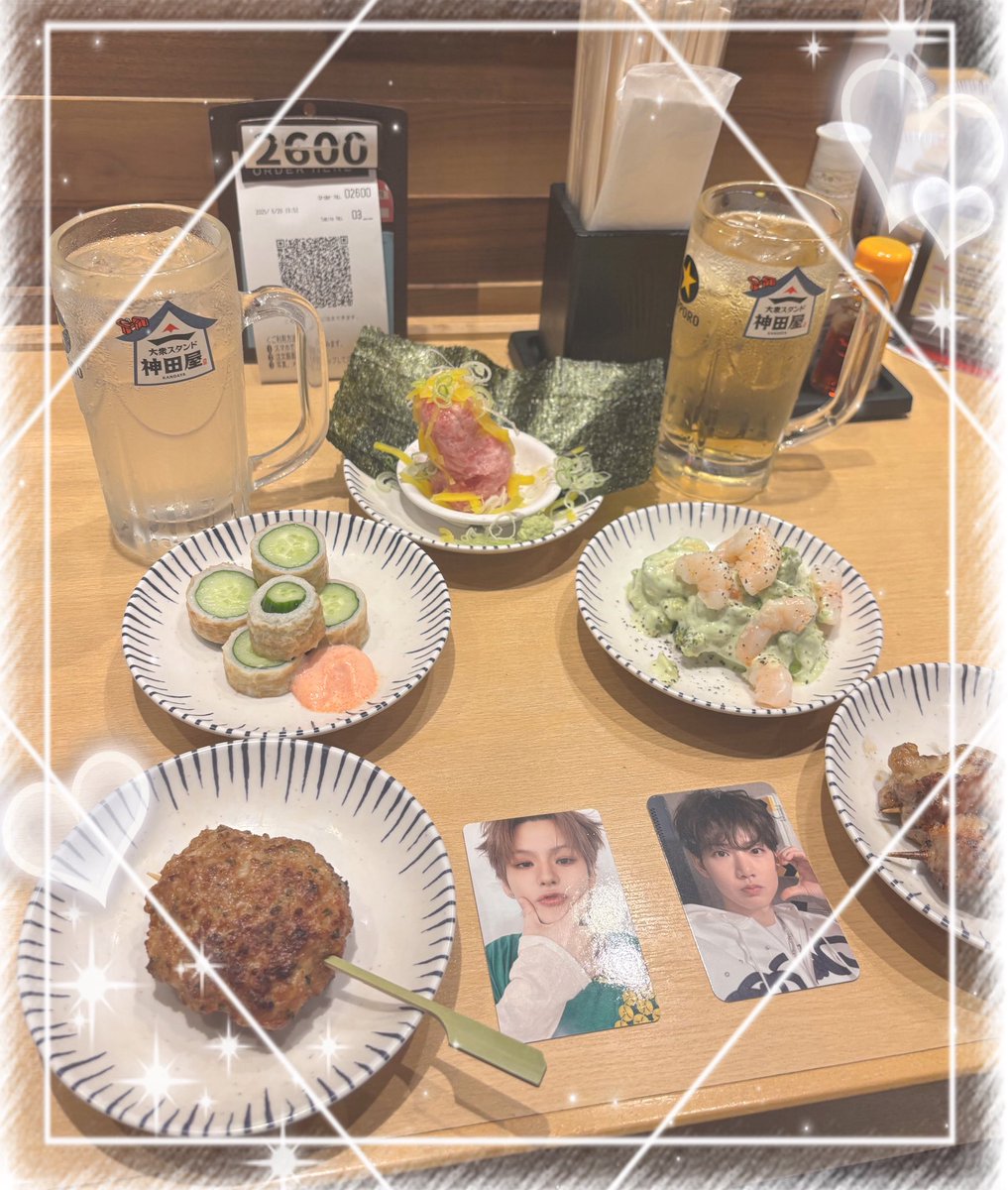 ツアー会議兼 飲みしてきた ~ 🍻♡♡
に、しても チケ代値上げしすぎ (ᴖ ͜ ᴖꐦ 笑