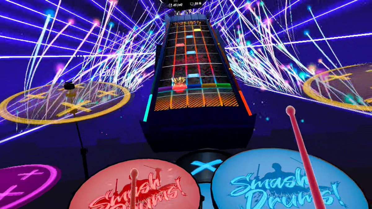 I have always thought drummers were the foundation of a band and in Smash Drums VR, I find out if I could be one (spoiler not likely if the band wants to be any good).

youtu.be/L130uMJunmM