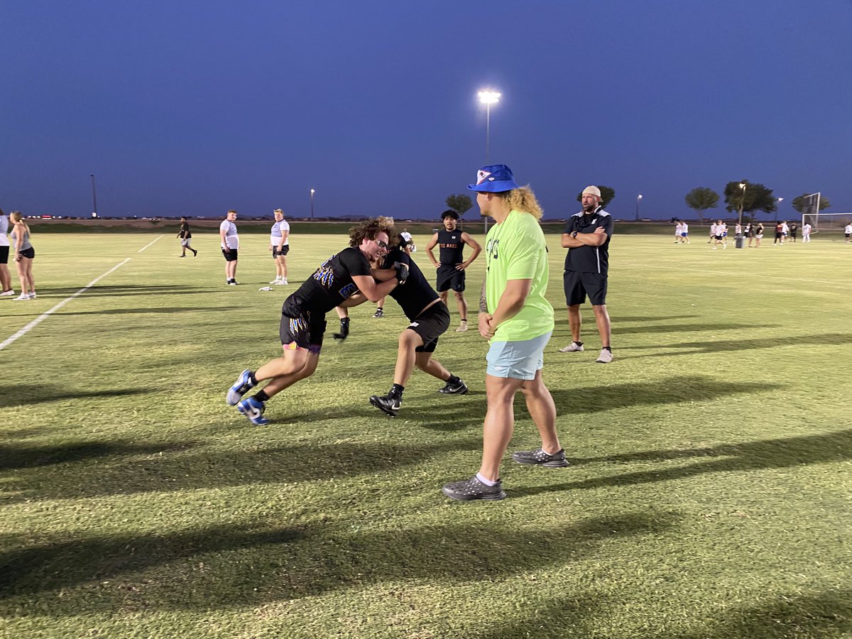 Jaxson Bethel wins the final rep at OT for Eastmark to give the Firebirds an 11-9 win over Casa Grande in their bracket.