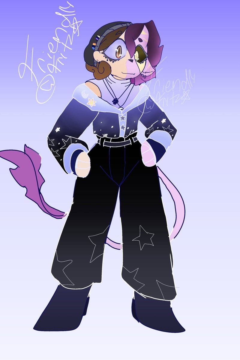 friendly_fritz's tweet photo. also I forgot to post these. um here's my characters new clothing design. ^^

#oc #digitalart #cuteart #originalcharacter  #fyp https://t.co/Daj6e0AyKr
