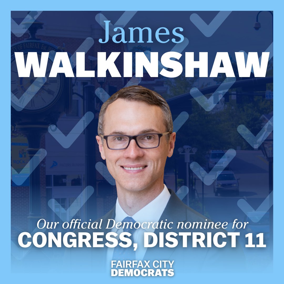 FairfaxCityDem's tweet image. 🚨🚨Congrats @JamesWalkinshaw, Democratic Nominee for CD-11.🚨🚨
See Full Results Here: cd11votes.com/results