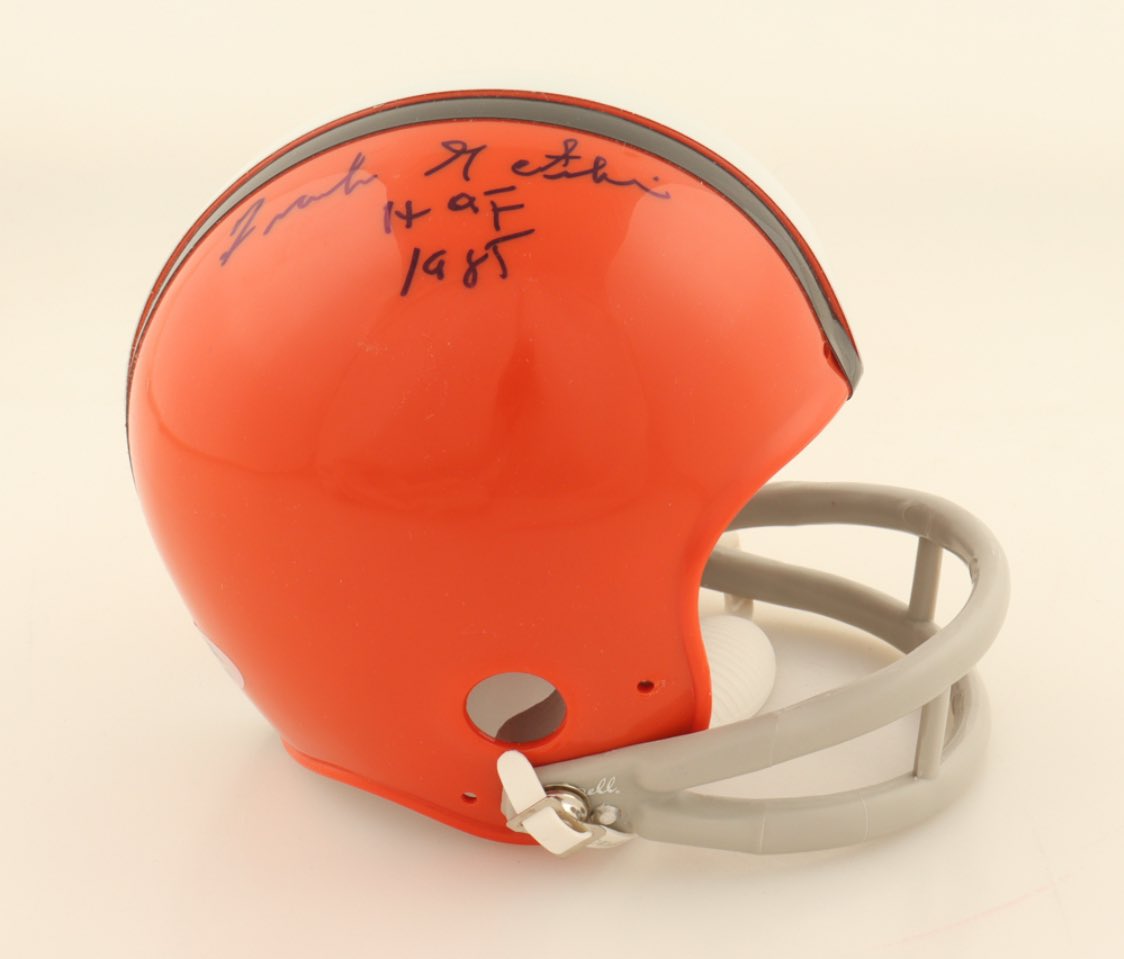 The B.C. 🦬☘️✝️ (@thebc43) on Twitter photo Just got the email that my bid for this Frank “Gunner” Gatski helmet signed — was the winning bid. I’ve got some awesome <a href="/HerdFB/">Marshall Football</a> memorabilia and this is an elite piece in my book @OldRowHerd <a href="/HerdFans_/">HerdFans.com</a> <a href="/TheHerdsHeadset/">The Herd’s Headset</a> <a href="/BarstoolMU/">Barstool Marshall</a> <a href="/SSN_Herd/">Sidelines - Marshall</a> <a href="/HerdZone/">Marshall Athletics</a> <a href="/marshall/">M.</a> <a href="/GoHPDD/">Go Herd Pls Dont Die</a> Just got the email that my bid for this Frank “Gunner” Gatski helmet signed — was the winning bid. I’ve got some awesome <a href="/HerdFB/">Marshall Football</a> memorabilia and this is an elite piece in my book @OldRowHerd <a href="/HerdFans_/">HerdFans.com</a> <a href="/TheHerdsHeadset/">The Herd’s Headset</a> <a href="/BarstoolMU/">Barstool Marshall</a> <a href="/SSN_Herd/">Sidelines - Marshall</a> <a href="/HerdZone/">Marshall Athletics</a> <a href="/marshall/">M.</a> <a href="/GoHPDD/">Go Herd Pls Dont Die</a>