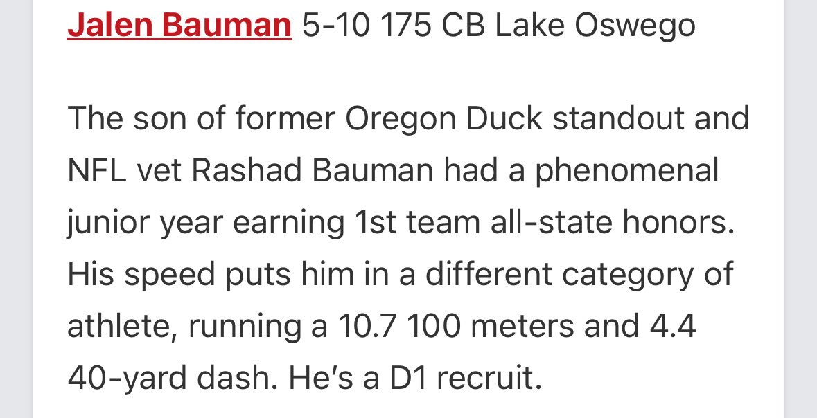 Jalen_Bauman (@jalen_bauman) on Twitter photo Honored by the write up <a href="/JordanJ_/">Jordan Johnson</a> Can’t wait to show what i’ve been working on this offseason!
<a href="/BrandonHuffman/">Brandon Huffman</a> <a href="/AndrewNemec/">Andrew Nemec</a> <a href="/RCarterTV/">RaShaad Carter</a> <a href="/NickFarman55/">Nick Farman M.S.</a> <a href="/LOLakersFB/">LO Lakers Football</a> Honored by the write up <a href="/JordanJ_/">Jordan Johnson</a> Can’t wait to show what i’ve been working on this offseason!
<a href="/BrandonHuffman/">Brandon Huffman</a> <a href="/AndrewNemec/">Andrew Nemec</a> <a href="/RCarterTV/">RaShaad Carter</a> <a href="/NickFarman55/">Nick Farman M.S.</a> <a href="/LOLakersFB/">LO Lakers Football</a>
