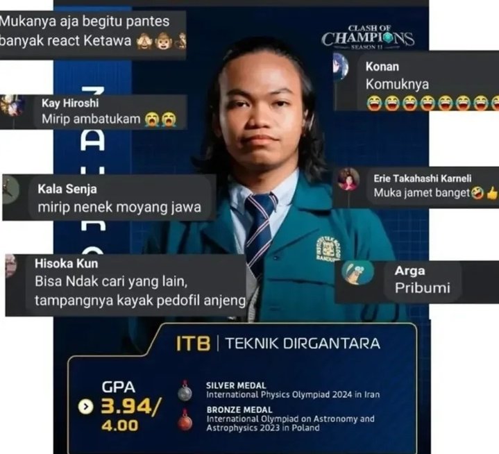 IjiInji's tweet photo. Minimal kalo bod*h, jangan nampak gitu lohh komen komen gk jelasnya. https://t.co/NmX3oxwT9j