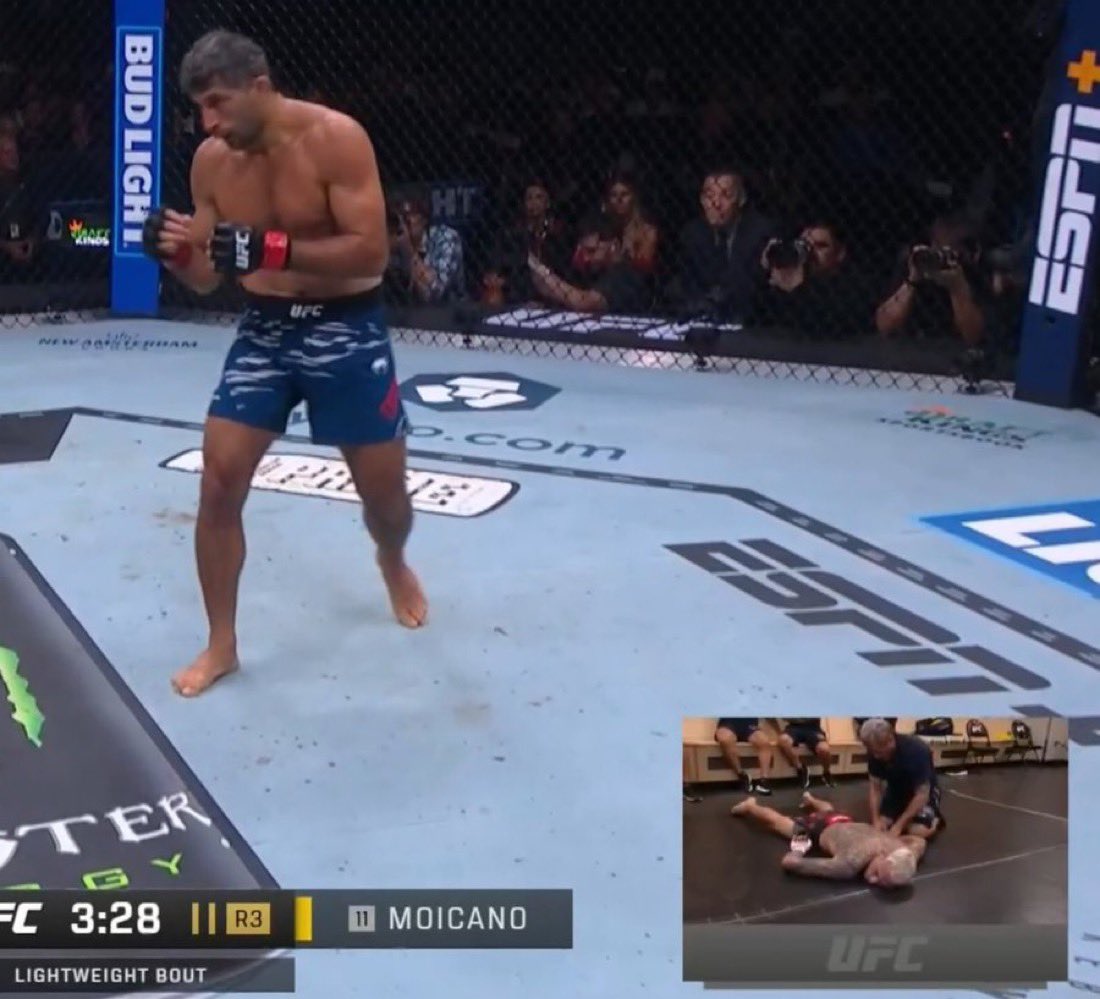 Why the fuck is Charles Oliveira unconscious in the locker room 😭 #UFC317