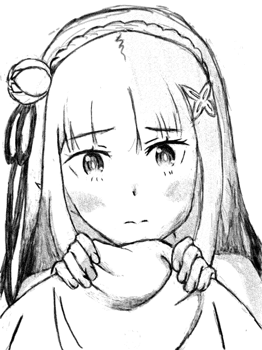 emilia sketch emilia sketch #emilia #rezero s3 sketchhh ilysmm <3 <3 <3 ilyyyyHhhhhhh repost sowyyy