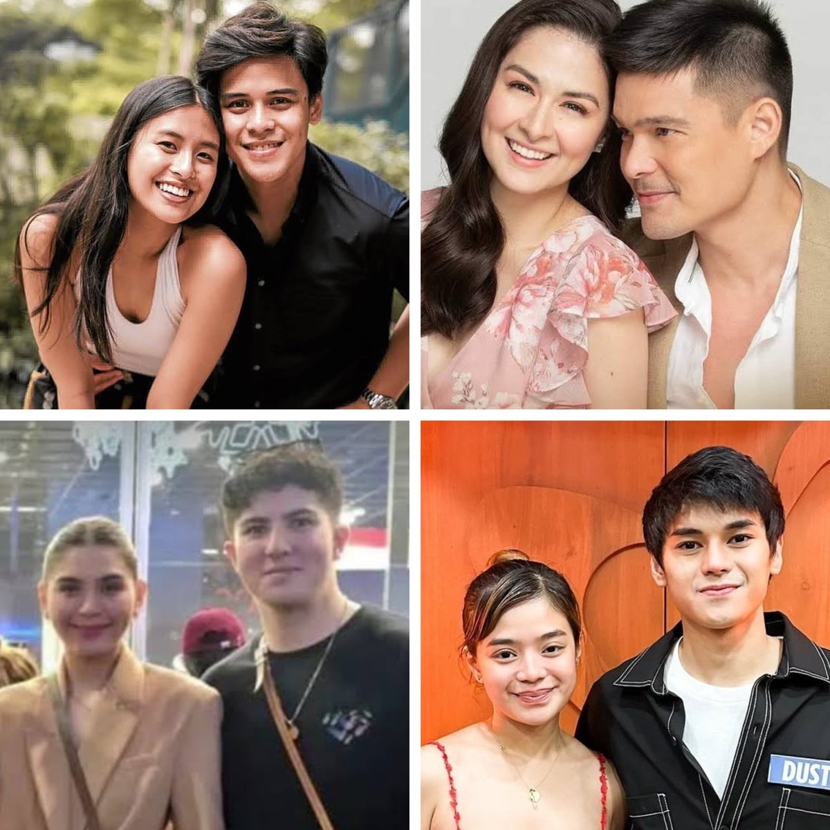 All4_VANE's tweet photo. 4 pics-1 word!
What is common in these photos?
#GabLil
#DongYan
#MavLey
#DustBia https://t.co/hUNOTXQOjG