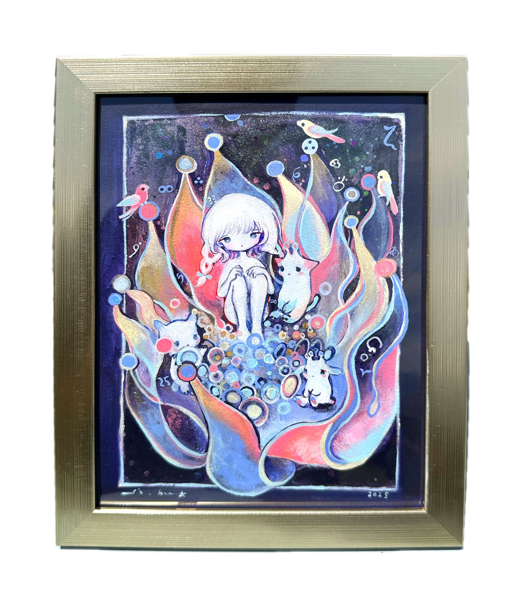 春菊しーく si_ku si_ku.k. painting 10枚 おまけシール - メルカリ