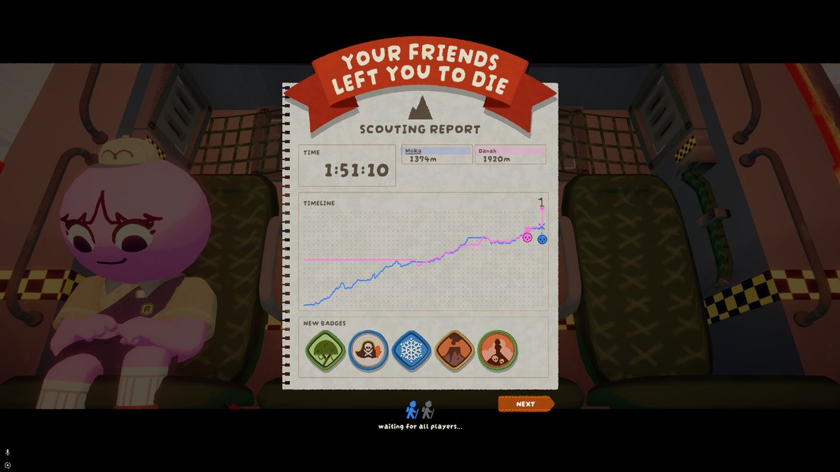 2cl's tweet image. اكثر لعبة اعصاب بالعالم ختمناهاا #PEAK