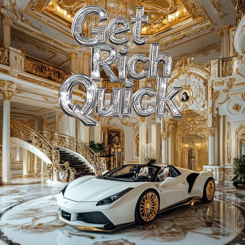 Super cars parked in my new 5.3 million dollar mansion?

Yes please.

Get $RICH Quickly.