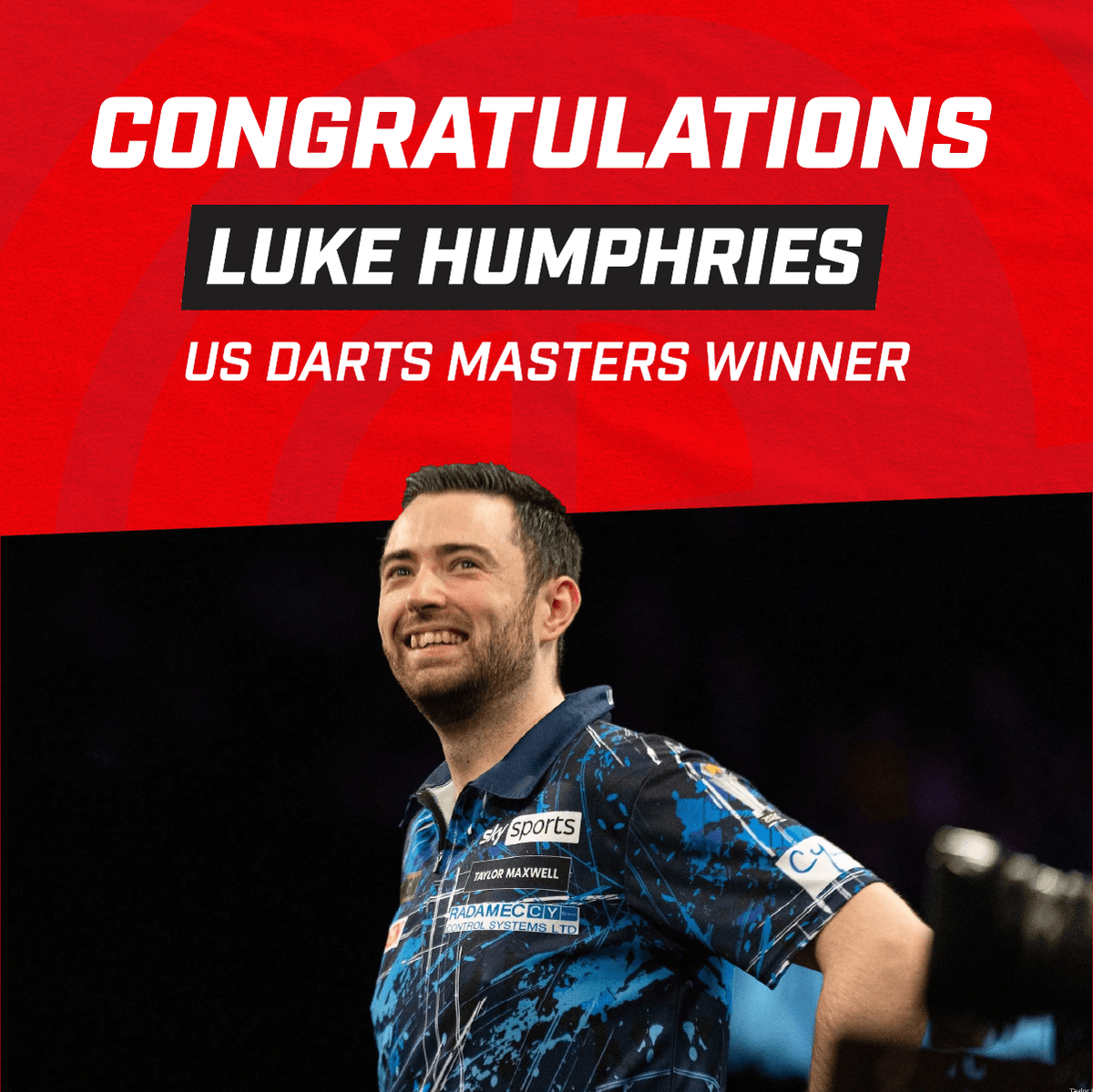 Dartshopper's tweet photo. π― Big cheers to Luke Humphries for clinching the bet365 US Darts Masters title! ππ
#Darts #lovethedarts #USDartsMasters #dart #dartshopper #Humphries #Coolhand #dartsgames https://t.co/OtfA0wsAHA