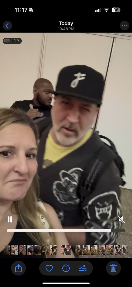 I’ve waited 25 years to meet one of these guys 🫠. Go see &amp;Juliet. It was awesome. #JoeyFatone