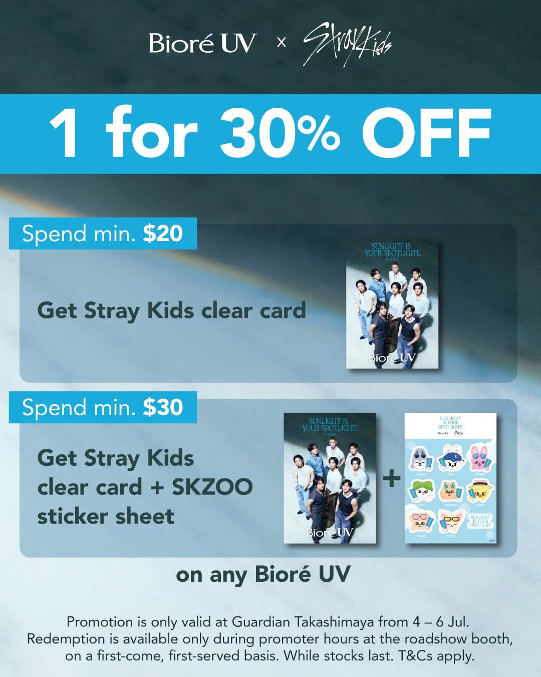 Stray Kids Biore UV ポスター A4 Stray Kids Biore UV ポスター A4 INFO | Stray Kids Shines in