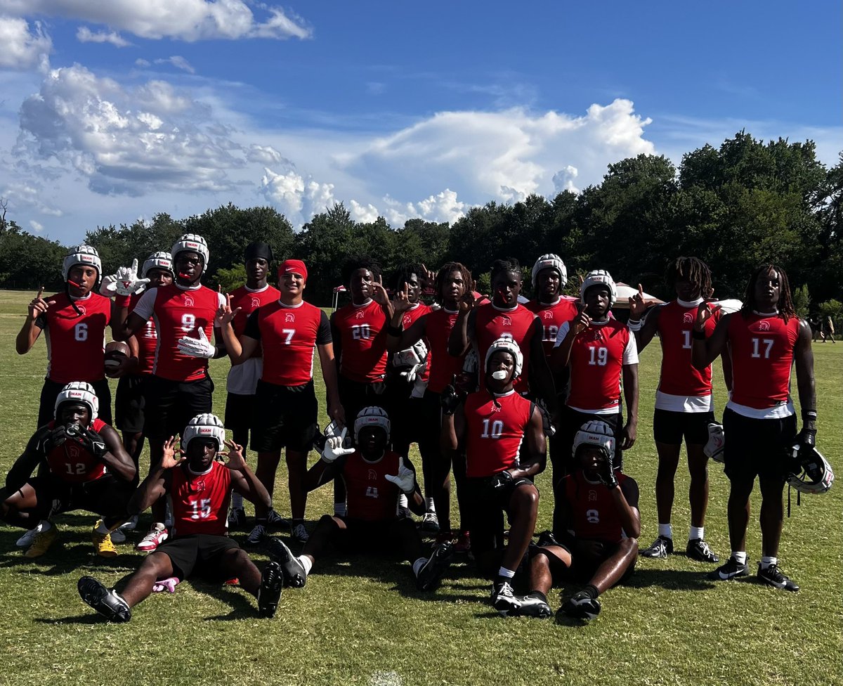 Man I am so proud of these guys! They battled 2 days at the 7 on 7 state tournament, 3-0 in pool play and lost a close one in the championship bracket! #WAWG #TIS