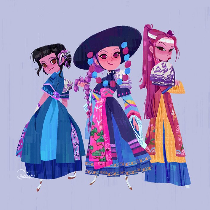 paula_hsu8's tweet image. First-gen outfit🥰
#kpopdemonhunter #kpopdemonhuntersfanart #kpopdemonhuntersnetflix