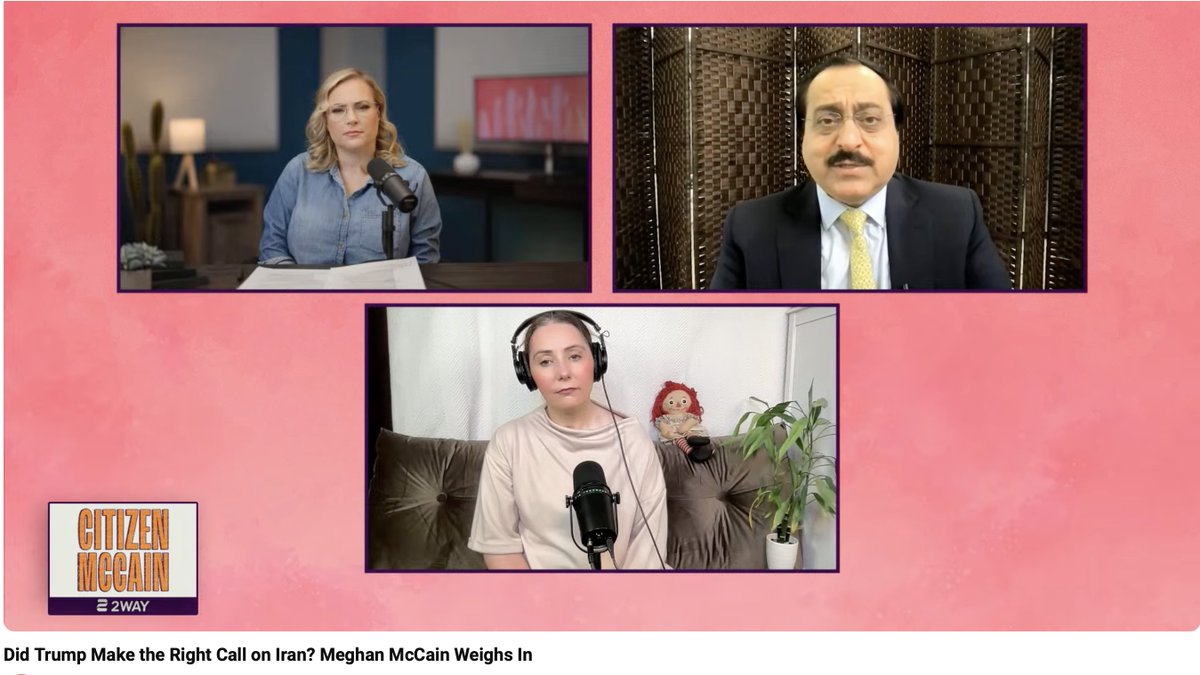 Alireza Jafarzadeh (@a_jafarzadeh) on Twitter photo Great honor to join <a href="/MeghanMcCain/">Meghan McCain</a> on "Citizen McCain" to discuss Iran & ways the American public can stand on the side of Iran's people as they continue their fight to establish a free democratic non-nuclear Republic. No need for foreign boots on the ground or money. Great honor to join <a href="/MeghanMcCain/">Meghan McCain</a> on "Citizen McCain" to discuss Iran & ways the American public can stand on the side of Iran's people as they continue their fight to establish a free democratic non-nuclear Republic. No need for foreign boots on the ground or money.