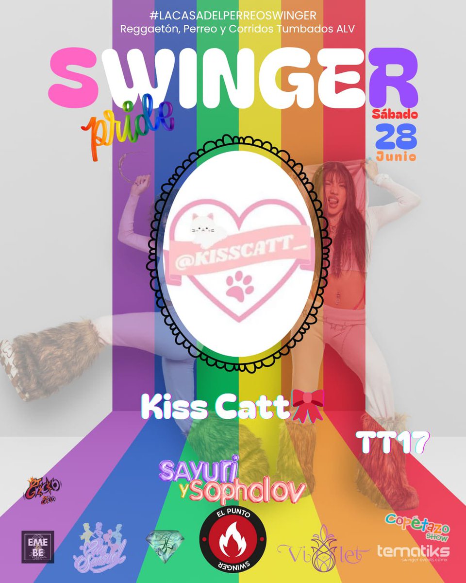 Kiss Catt🎀 (@kisscatt_) on Twitter photo Unos minutos más y salimos para <a href="/Exclusivoviolet/">Club Exclusivo SW</a> en compañía de <a href="/Elpunto_sw/">EL PUNTO SW</a> a festejar de la diversidad 🏳️🌈
Nos vemos en un rato 🔥🔥🔥 Unos minutos más y salimos para <a href="/Exclusivoviolet/">Club Exclusivo SW</a> en compañía de <a href="/Elpunto_sw/">EL PUNTO SW</a> a festejar de la diversidad 🏳️🌈
Nos vemos en un rato 🔥🔥🔥