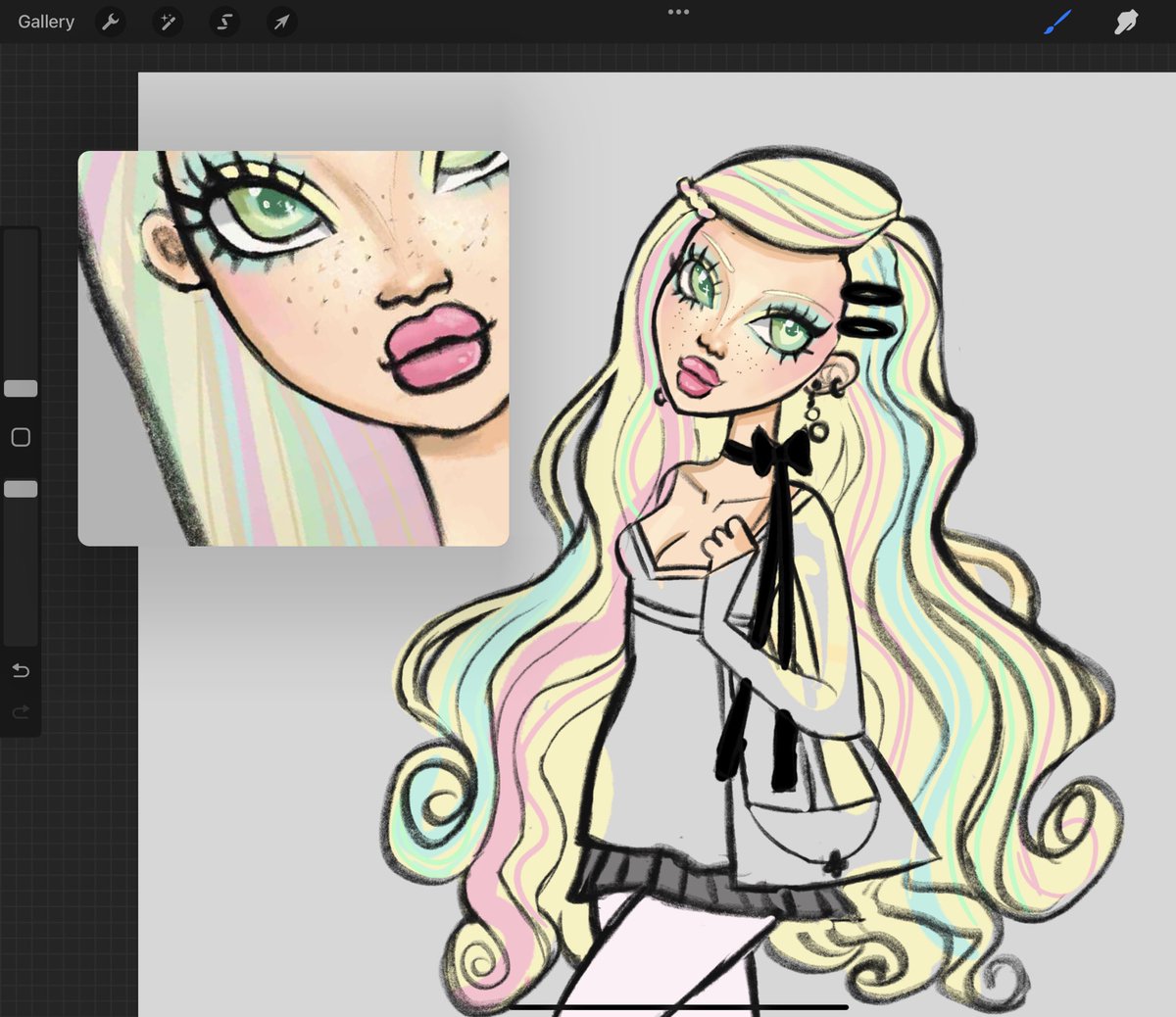 Hiss3tte's tweet image. Some oc stuff 🫶 #wips