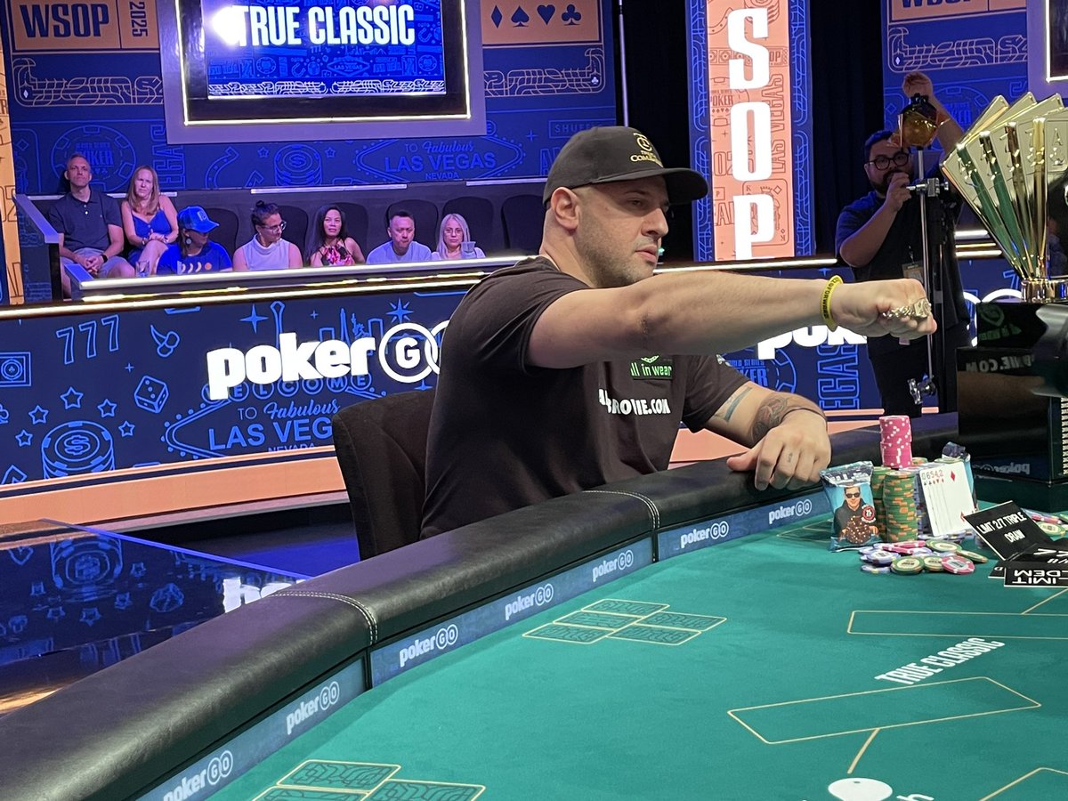 TeamMizrachi's tweet photo. Wow, Michael @TheGrinder44 Mizrachi wins it all!  We can’t believe he won the PPC 4 times! #TeamMizrachi https://t.co/3kL7zphQ3G