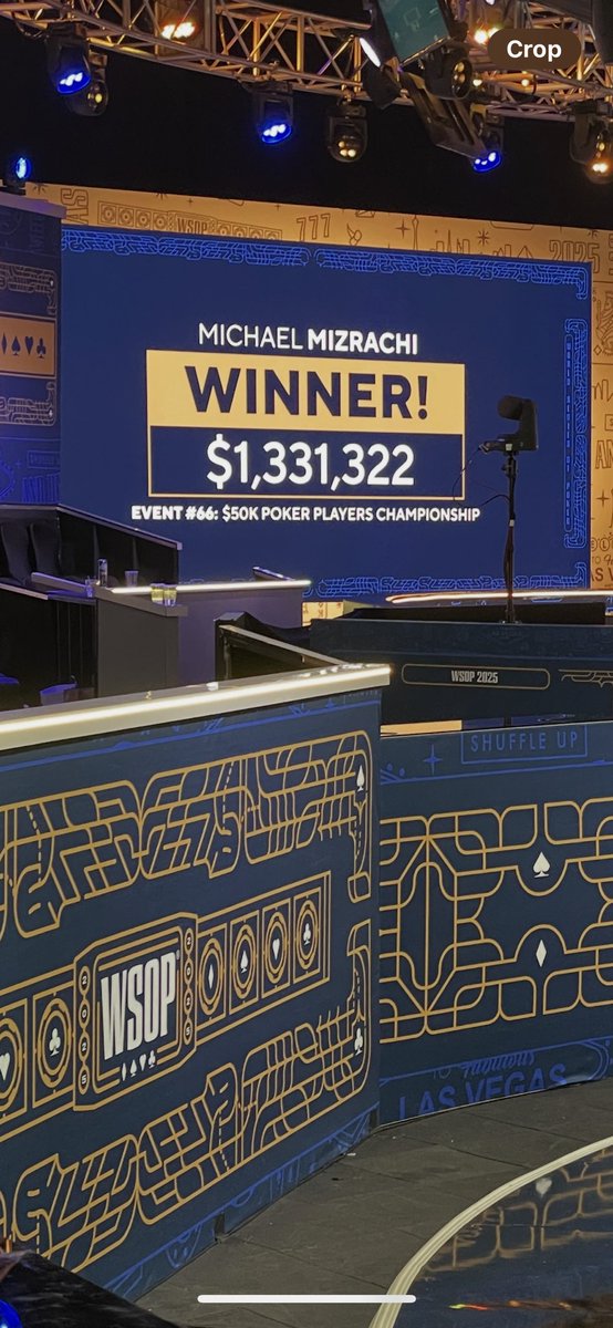 TeamMizrachi's tweet photo. Wow, Michael @TheGrinder44 Mizrachi wins it all!  We can’t believe he won the PPC 4 times! #TeamMizrachi https://t.co/3kL7zphQ3G