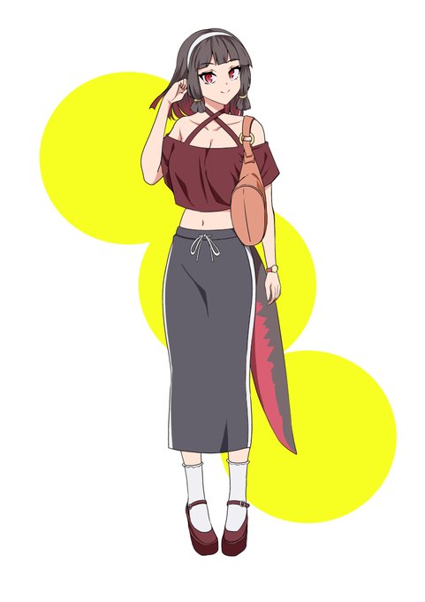 #うちよそ私服部
ニューティアちゃん
に…似ない! 