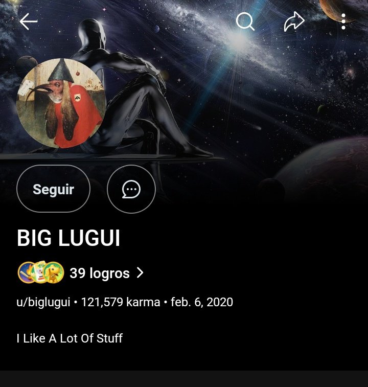 En resumen este usuario es un peligro para las personas en la comunidad, afectando a muchas personas por sus publicaciones y estupideces.

Les dejo su Reddit para que denuncien la cuenta.

reddit.com/u/biglugui/s/z…