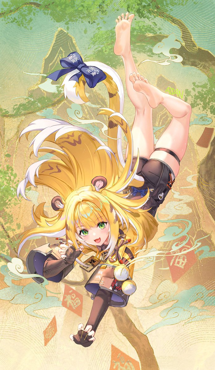 Atdan86's tweet image. Fierce Tiger
#ゼンゼロ #zzzero #橘福福