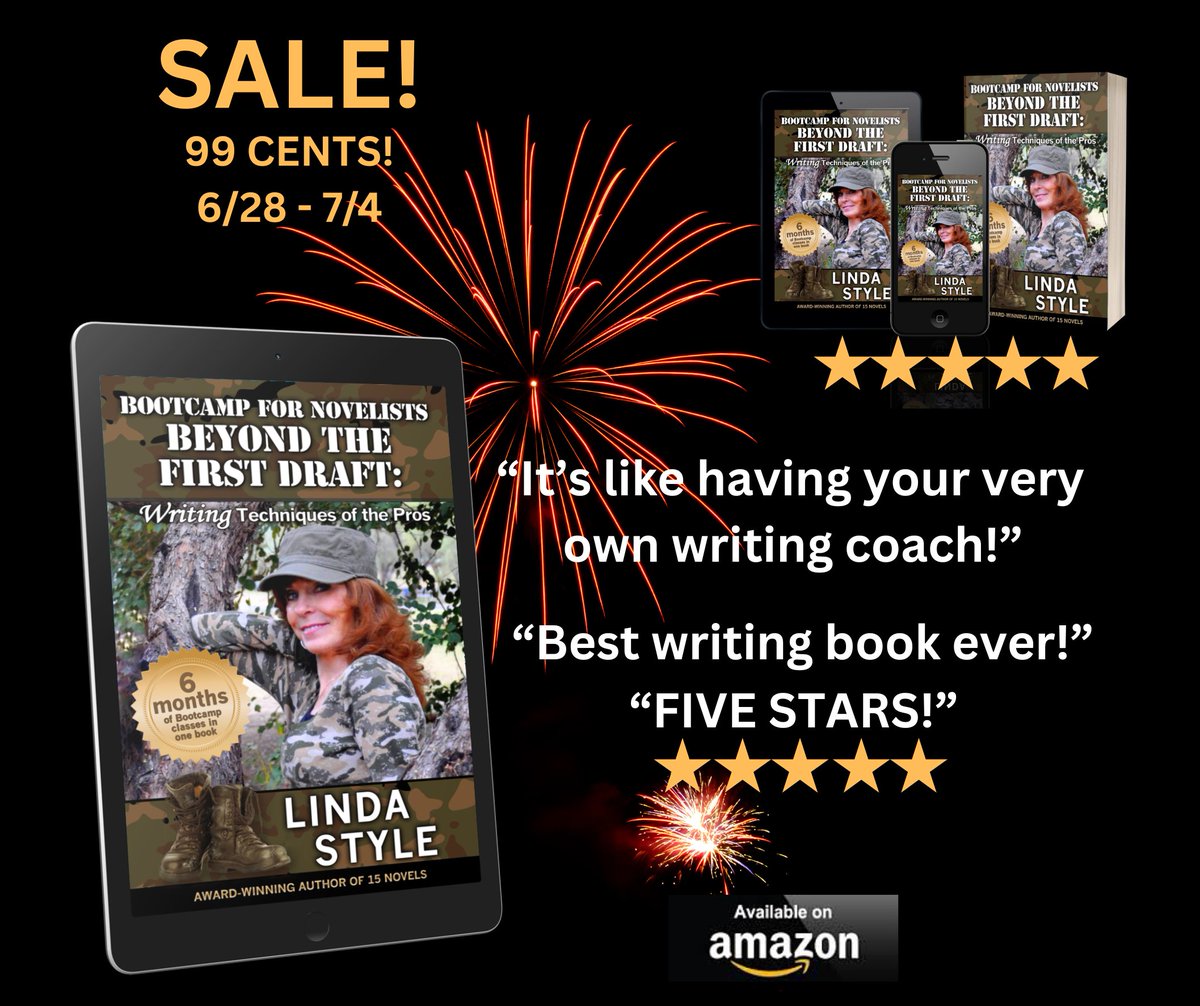 Sale - 99 cents! one time only. Great gift for the #Writer in your life...or for yourself! The Best #Writing #Book Ever!" #FIVESTARS #WritersLife #amwriting #WriteTips #Writers #BYNR #MustRead #authors #authorshelpingauthors #writerscommunity #IARTG #Write amzn.to/1JTReM3