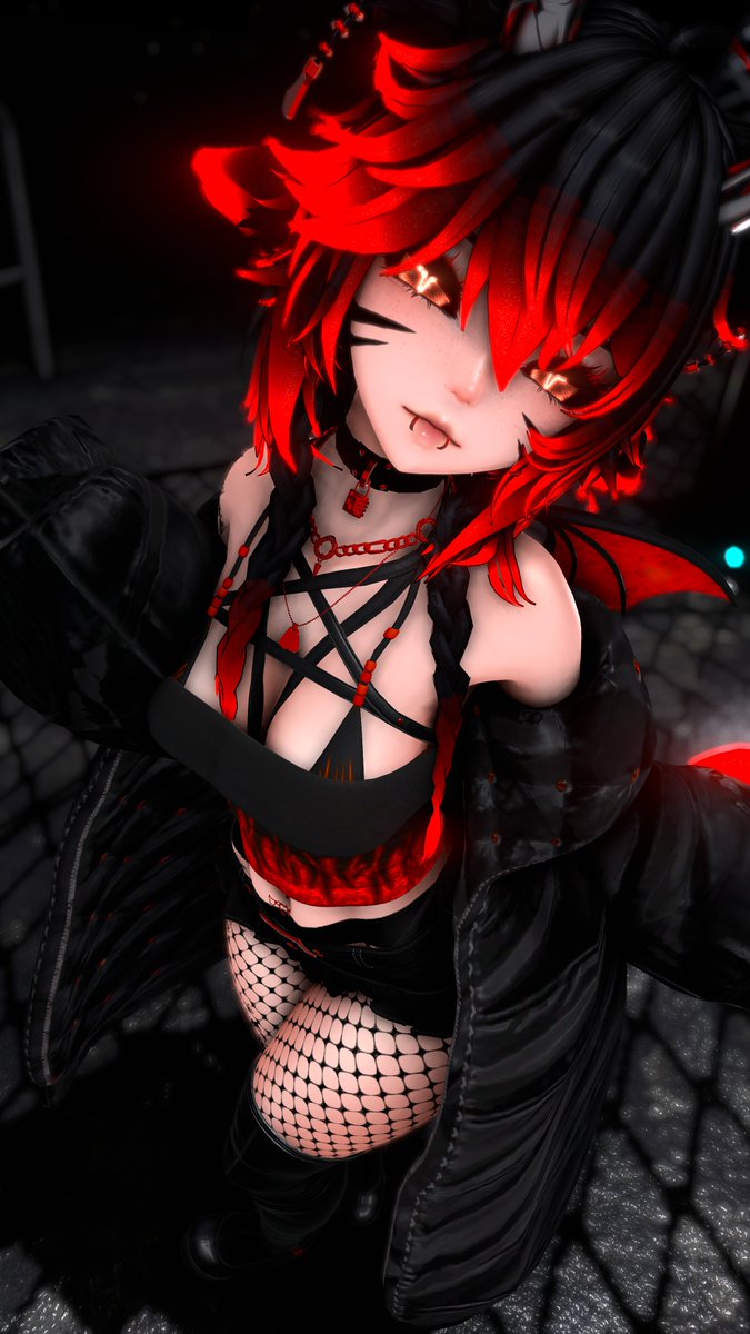 } Sacrifice your soul to me~ I'll keep you safe &lt;3

{ Thank you 500 on twitch!! Sable - Soshi~