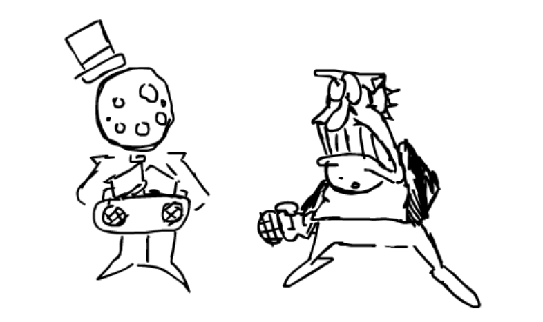 GreenDude_PT's tweet image. Art made by: @DrawNoxe63369
What if @CookieVelocista and Me where in fnf, yep, thats it, just a silly concept, lel :3
#FNF #fridaynightfunkin #pizzatower #art