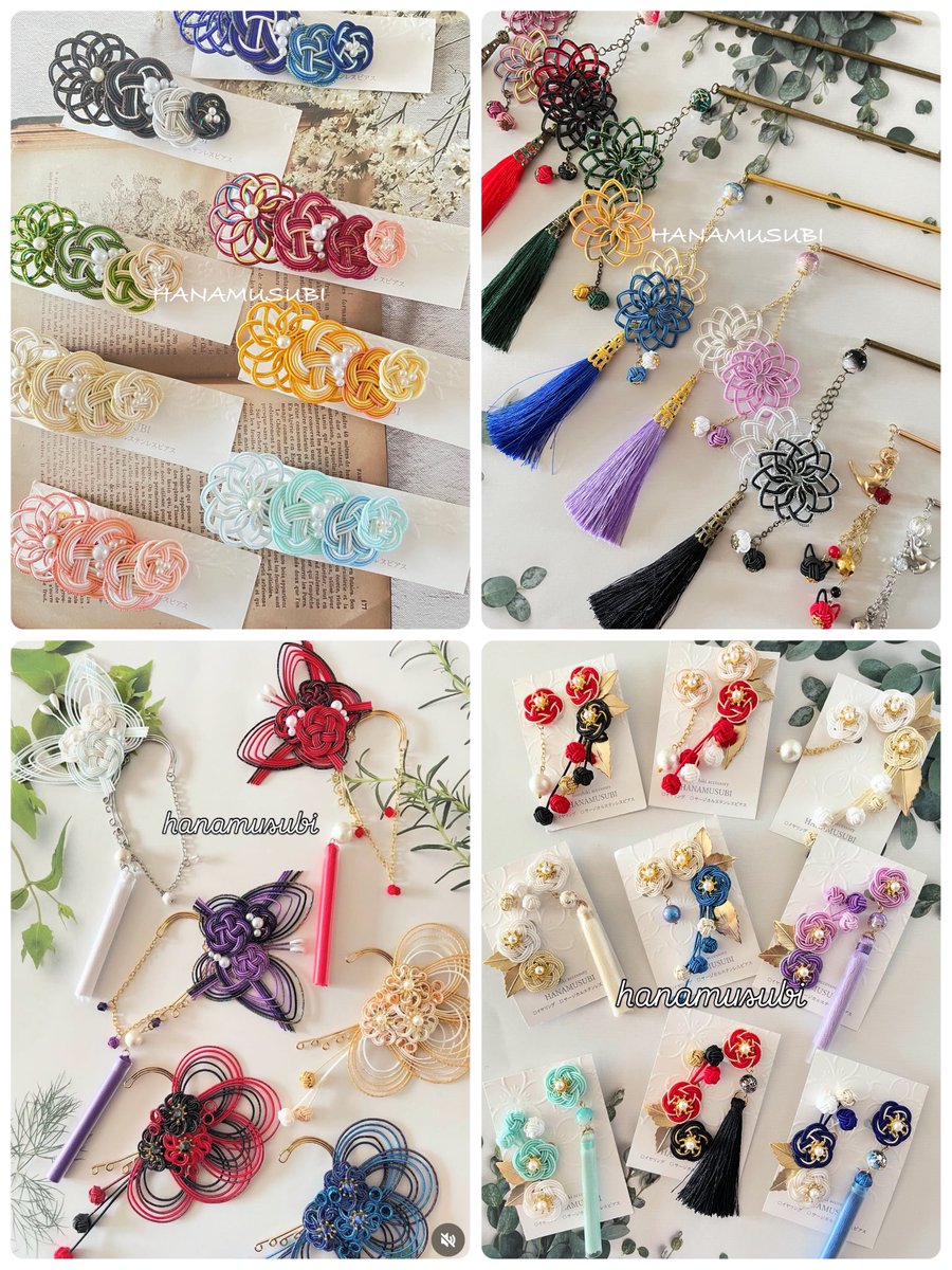 個性的だけど、可愛い😍
そんな　水引で作る和洋折衷アクセサリーを沢山用意して　お待ちしております😊

🌟　両日参加
🌟　HANAMUSUBI
🌟　南館4階　Ｑ278角

#デザフェス61リポスト
<a href="/designfesta/">デザインフェスタ公式</a>