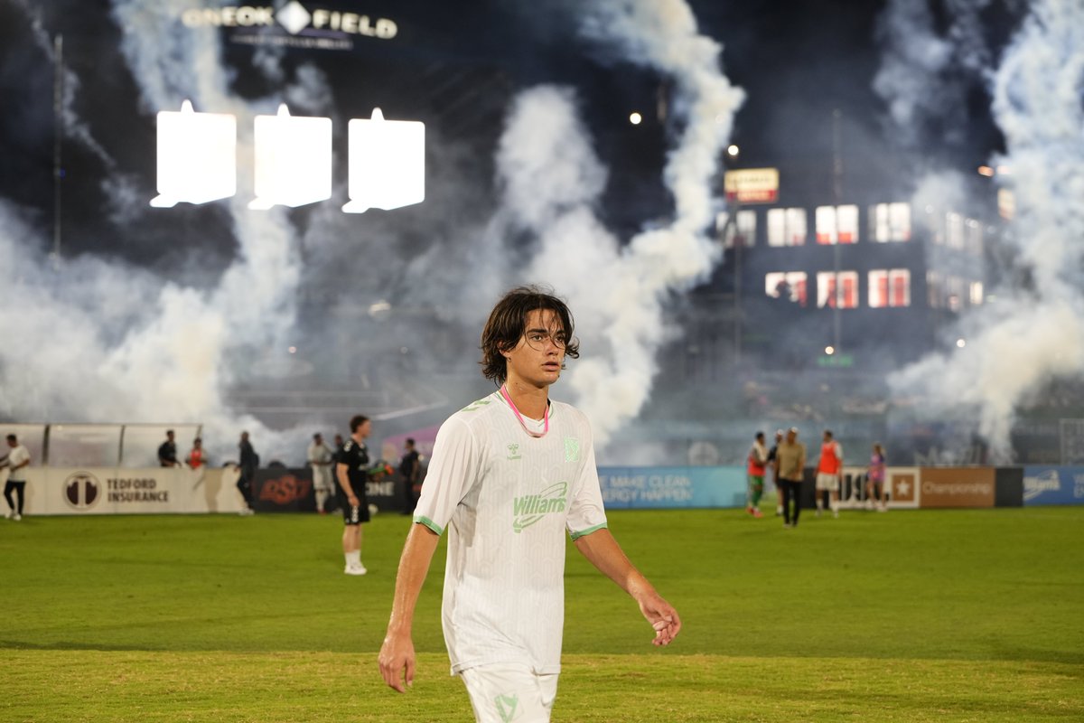 FCTulsa's tweet photo. Academy ➡️ First team

Last night was a night to remember for FC Tulsa Academy product, Anthony Harper 🤩 https://t.co/mGv0tJiBrR