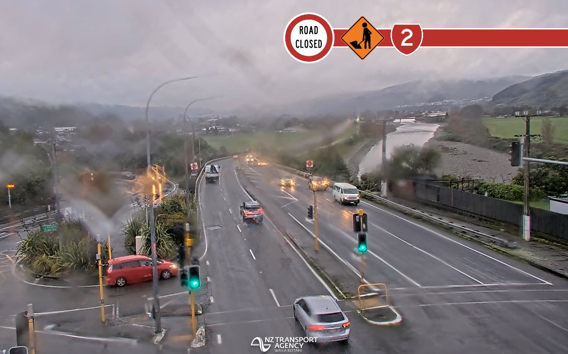 #ROADWORKS – SH2 CLOUSTON PARK
Plan ahead for five nights of CLOSURES between Fergusson Dr/Mangaroa Hill Rd and Totara Park Rd beginning TONIGHT, Sun 29 Jun 8:30pm to 4:30am for road rebuild works.