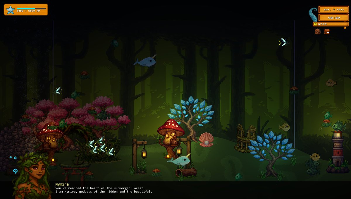 MympaDev's tweet image. Did you know each NPC sells different magical creatures for your aquarium? 🧜‍♀️✨

#pixelart #gamedev #indiedev #devlog #ドット絵 #chillquarium #stardewvalley