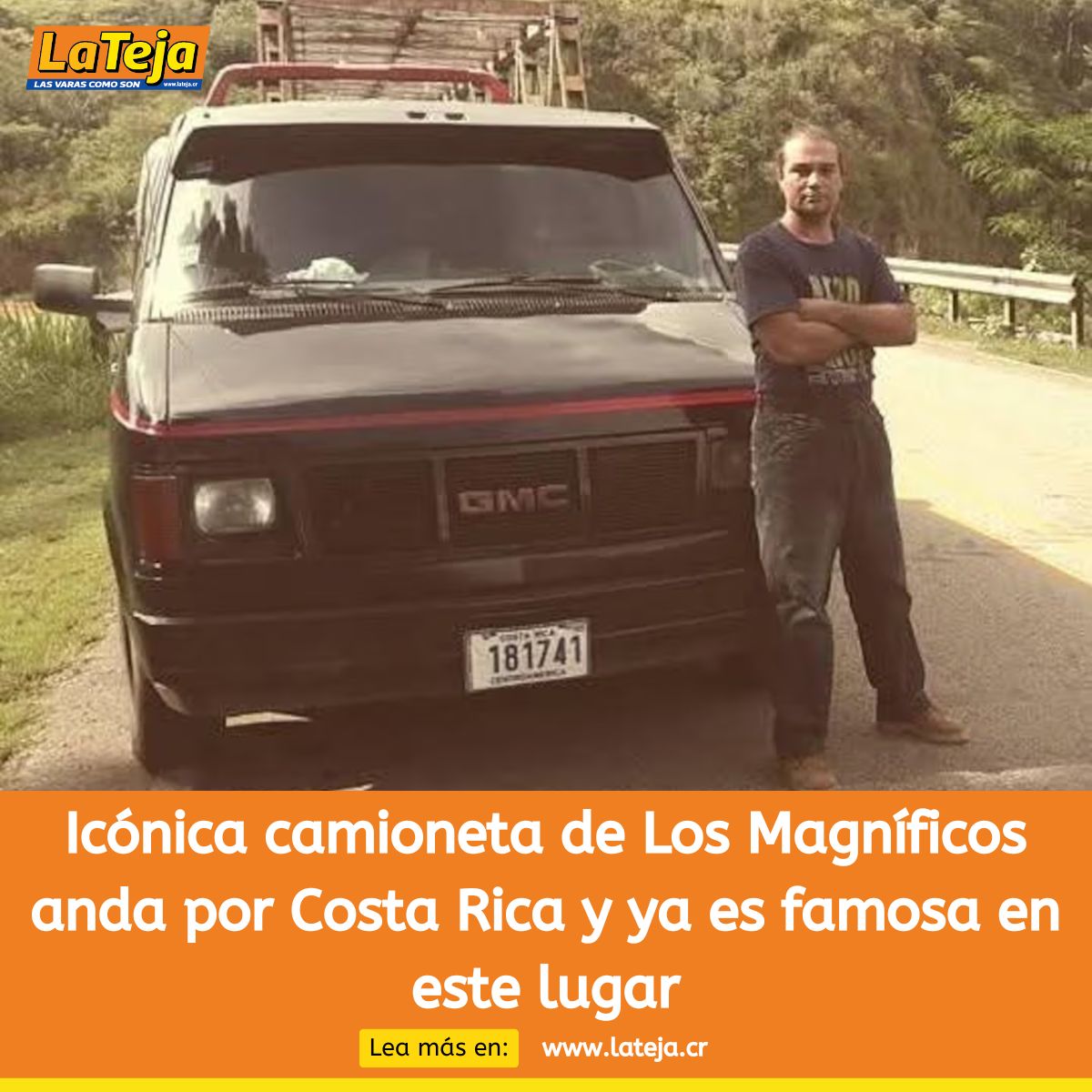 LaTejacr's tweet photo. Clon de icónica camioneta de Los Magníficos es el sueño de toda la vida de un fiebrazo de este clásico de la TV 😱🚗📲 https://t.co/FM3OFI2Lgk
#camineta #LosMagnificos https://t.co/M3VEhvmNvn