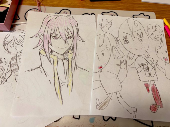 午前中の進捗!
娘ちゃんは今、入間くんにハマり中… 