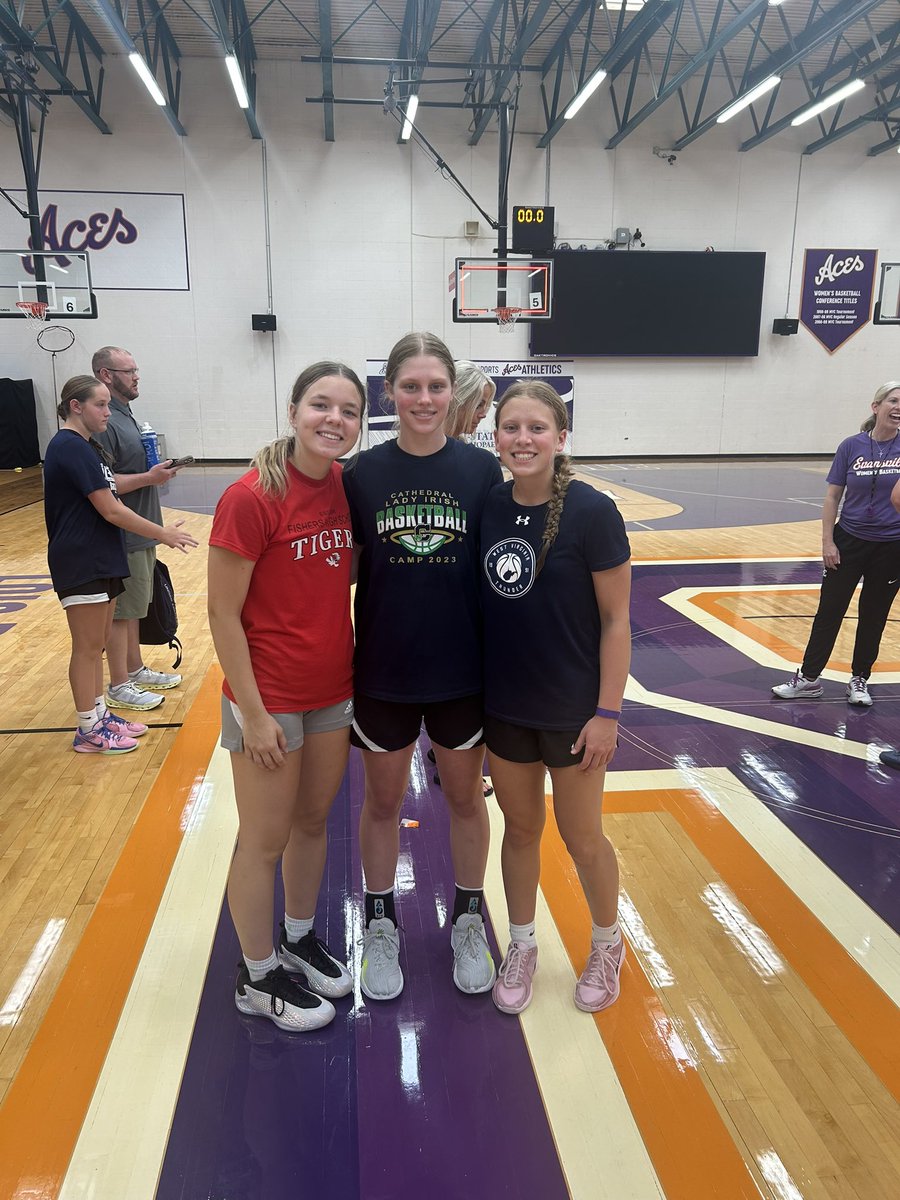 Madelyn Watko (@maddy_watko) on Twitter photo Thank you @CoachRSW and <a href="/UEAthletics_WBB/">Evansville Women's Basketball</a> staff for a great elite camp, I had a lot of fun playing with a bunch of great girls
<a href="/WVThunderHorton/">West Virginia Thunder S40 Horton</a> <a href="/cathedralgbb/">Cathedral Girls Basketball</a> Thank you @CoachRSW and <a href="/UEAthletics_WBB/">Evansville Women's Basketball</a> staff for a great elite camp, I had a lot of fun playing with a bunch of great girls
<a href="/WVThunderHorton/">West Virginia Thunder S40 Horton</a> <a href="/cathedralgbb/">Cathedral Girls Basketball</a>