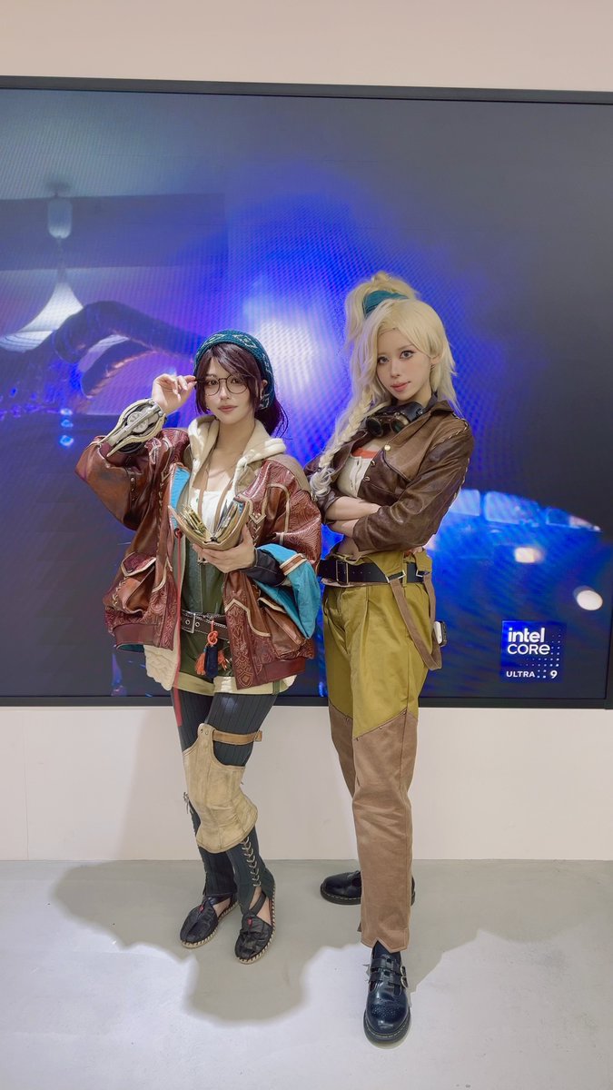 TAB_c001's tweet image. 皆様お疲れ様でしたー！

モンハンワイルズ 編纂者 アルマで
出演させていただきました！

FPSでもカクツキもなく
映像がすごく綺麗でした！

とても楽しかったです😌

#LenovoLegion #IntelCoreUltra 
#LegionGamingPOPUPイベント