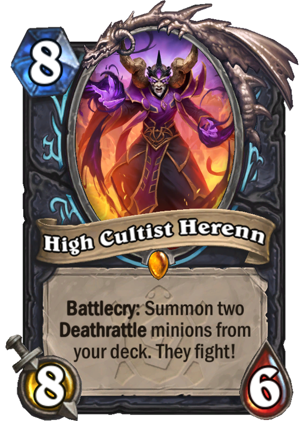 imik_plays's tweet photo. I just want to make a list of cards that got changed in the final design (thanks to Rarran's Rumble, we can see the old versions).

Left is old, right is current.

3 HP; 6 HP https://t.co/LA94MGFNqP