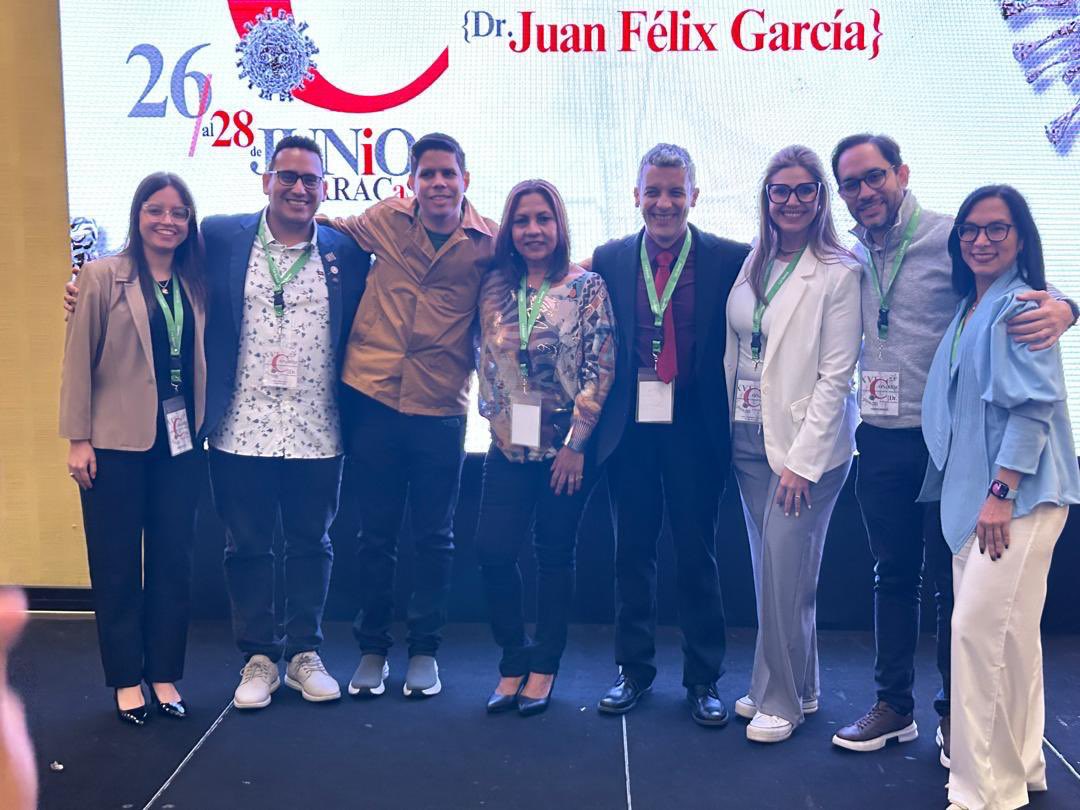 David A. Forero-Peña MD. (@davidforeromd) on Twitter photo Hoy culminó el XVI Congreso Venezolano de infectología 🦠
Un poco de nostalgia no poder estar allí. Pero aquí sigo, apoyando a mis colegas desde la distancia. Felicitaciones por el primer lugar 🥇 en los casos clínicos.
Felicitaciones a la nueva junta directiva liderada por la Hoy culminó el XVI Congreso Venezolano de infectología 🦠
Un poco de nostalgia no poder estar allí. Pero aquí sigo, apoyando a mis colegas desde la distancia. Felicitaciones por el primer lugar 🥇 en los casos clínicos.
Felicitaciones a la nueva junta directiva liderada por la