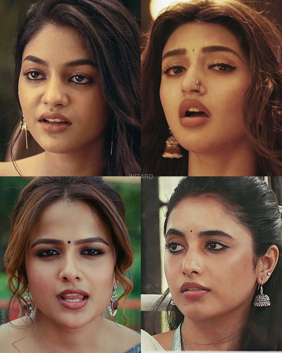 SaritaRani69's tweet image. Beauty in every frame, expression in every glance ✨
Which one caught your attention first? 👀
#IncredibleLooks #SouthIndianBeauty #ExpressionQueen #IndianDivas #NaturalGlam #DesiVibes #WanderInEyes #GorgeousFrames #InstaMood #ViralBeauty #DesiStyle #WizardEdits #XPost #portrait