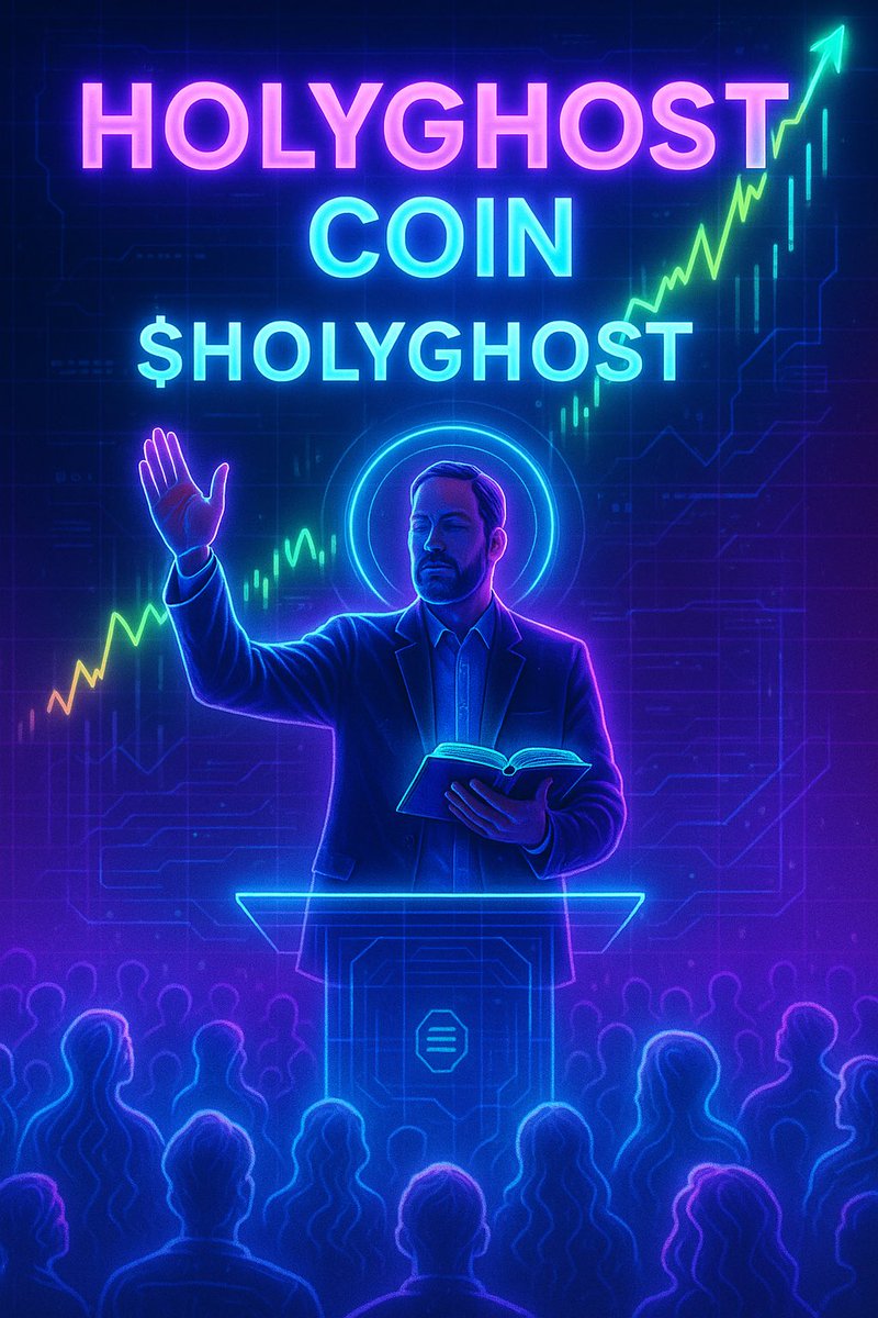 🚨HOLYGHOST COIN IS LIVE🚨
People caught the Spirit AND profits while the Word was going forth 📈🔥
This ain’t just crypto — it’s divine momentum.
If you felt that shift in the Spirit, it’s time to sow.
👇
pump.fun/coin/F5W4t64La…
#HolyGhostCoin #Web3Revival #FaithToEarn #PumpFun