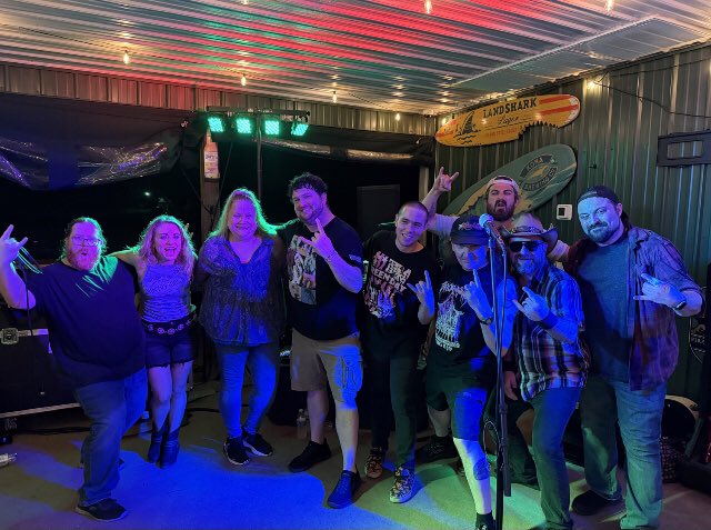 <a href="/StephanieGmusic/">Stephanie Grace</a>, <a href="/RickJackson9690/">Rick Jackson</a> <a href="/UncleeMav/">Mav</a> and myself had a blast tonight. Rain stopped, a little muggy, but a fun night and I’m sure you saw us singing along at times! We’ll be out again. Cheers!