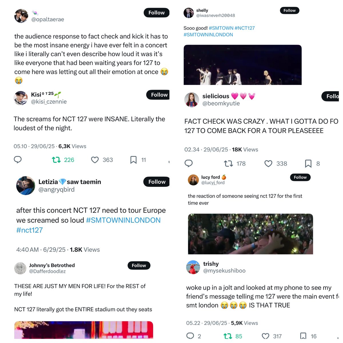 127_FESS's tweet image. beberapa komen soal ilichil! di smtown london, bangga bgt🥹